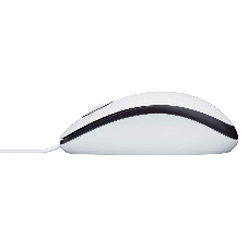 Мышь проводная Logitech M100 белый, 1000 dpi, USB, кнопки - 3