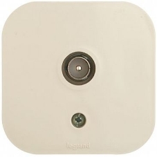 Розетка телевизионная TV Legrand 782245 (Слоновая кость)