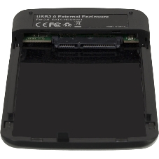Внешний корпус для HDD/SSD AgeStar 3UB2A12 SATA пластик/алюминий черный 2.5