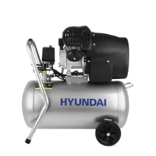 Компрессор поршневой Hyundai HYC 40250LMS масляный 400л/мин 50л 2200Вт серебристый/черный