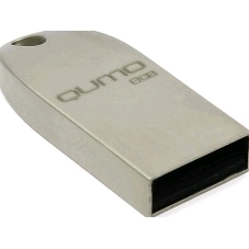 Флешка USB 2.0 QUMO 8Gb, Cosmos QM8GUD-Cos серебристый