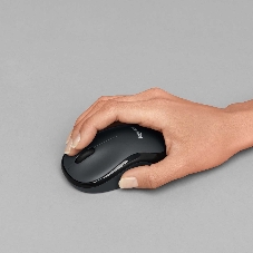 Мышь беспроводная Logitech M220 SILENT черный/серый, 1000 dpi, радиоканал, USB, кнопки - 3