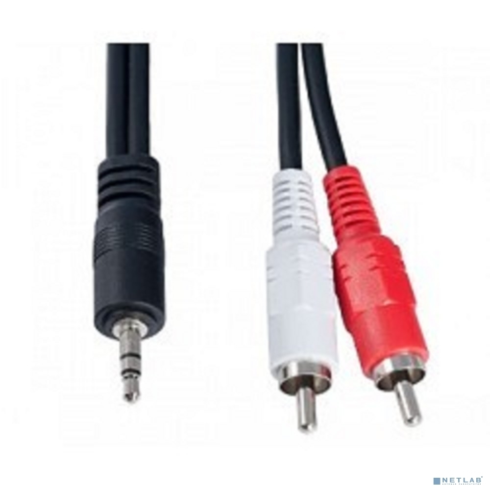 Кабель PERFEO Кабель Jack 3.5 мм вилка - 2xRCA вилка, длина 2 м. (J2003)