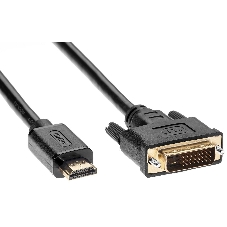 Кабель/Кабель HDMI to DVI-D (19M -25M) 5м, TV-COM