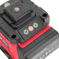Лазерный уровень м-призм. MTX ML 360-3 Pro SET, 30 м, акк. Li 3000 мА·ч, состоит из 2 частей