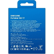 Внешний SSD Samsung T7 Shield, 4TB, USB 3.2 Gen 2 Type-C, R/W 1050/1000, черный