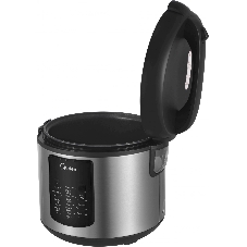 Мультиварка Midea MPC-6035 серебристый, 5 л, 860 Вт, кнопки, 7 программ