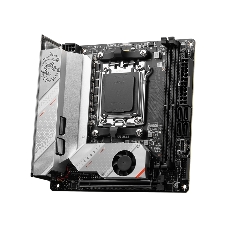 Материнская плата MSI MPG B650I EDGE WIFI, AM5, AMD B650, 2xDDR5, 4xSATA, 2xM.2, 1xPCI-E 4.0 x16, 1xHDMI, 1x 2.5Gb LAN, 3xUSB-A 3.2 Gen 2, 2xUSB-A 3.2 Gen 1, 1xUSB-C 3.2 Gen 2x2, 3x3.5 мм, 7.1, Mini-ITX