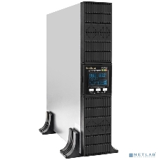 Источник бесперебойного питания On-line ExeGate PowerExpert ULS-2000.LCD.AVR.1SH.2C13.USB.RS232.SNMP.2U 2000VA/2000W, On-Line, PF=1, LCD, 1*Schuko+2*C13, RS232, USB, SNMP-slot, Rackmount 2U/Tower, металлический корпус, черный