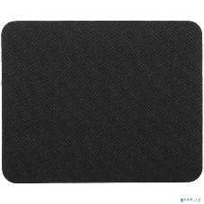 Коврик для мыши Gembird MP-BLACK-S, черный, 220х180х2мм, ткань/резина, пакет