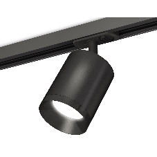 Светильник Ambrella light XT7422001 SBK/PBK черный песок/черный полированный MR16 GU5.3 (A2537, C7422, N7031)