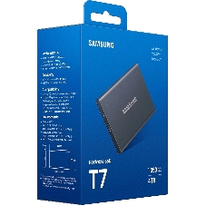 Внешний SSD Samsung T7 Shield, 4TB, USB 3.2 Gen 2 Type-C, R/W 1050/1000, черный