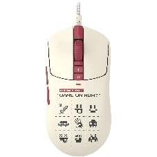 Мышь проводная A4Tech Bloody W72 Ultra Pixels Red рисунок/бежевый/красный, 20000 dpi, USB, кнопки - 7 Мышь проводная A4Tech Bloody W72 Ultra Pixels Red рисунок/бежевый/красный, 20000 dpi, USB, кнопки - 7