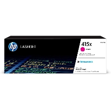 Картридж лазерный HP 415X W2033X пурпурный для HP LJ M454/MFP M479 (6000 стр.)