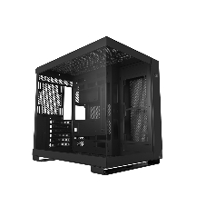 Компьютерный корпус без блока питания PCCOOLER C3 T500 BK, Panoramic Mid Tower, Black, TG, 0.7 SPCC, no fans ATX, mATX, mITX 175/400/200мм 1x2.5