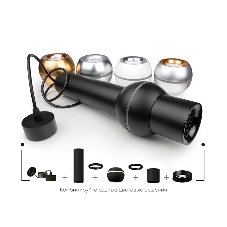 Корпус светильника C7455 SWH белый песок D70*H200mm MR16 GU5.3