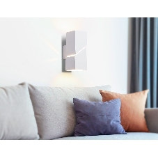 Светильник настенный FW2474 WH белый G9 max 40W 155*60*90