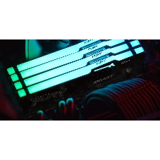 Оперативная память Kingston Fury Beast, DDR5, 64Gb (2x32Gb), 6000MHz, CL30, DIMM, с радиатором, RGb, черный