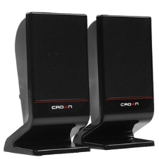 Колонки Crown CMS-601 чёрный, 2.0, 6 Вт, AUX