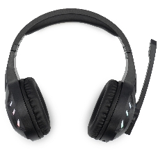 Гарнитура Oklick HS-L420G чёрный, беспроводная + проводная, Bluetooth, до 30 ч, подсветка