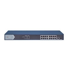 Коммутатор 16PORT 1000M POE DS-3E0518P-E/M HIKVISION с грозозащитой 6кВ