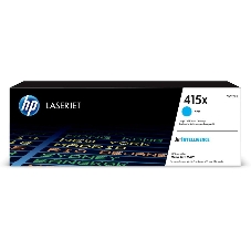 Картридж лазерный HP 415X W2031X голубой для HP HP LJ M454/MFP M479 (6000 стр.)