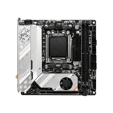 Материнская плата MSI MPG B650I EDGE WIFI, AM5, AMD B650, 2xDDR5, 4xSATA, 2xM.2, 1xPCI-E 4.0 x16, 1xHDMI, 1x 2.5Gb LAN, 3xUSB-A 3.2 Gen 2, 2xUSB-A 3.2 Gen 1, 1xUSB-C 3.2 Gen 2x2, 3x3.5 мм, 7.1, Mini-ITX