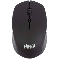 Мышь беспроводная HIPER HOMW-091 черный, 1600 dpi, радиоканал, USB, кнопки - 4
