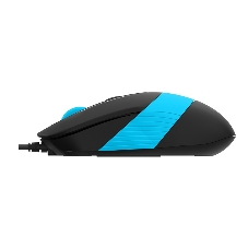 Мышь проводная A4Tech Fstyler FM10 черный/синий, 1600 dpi, USB, кнопки - 4