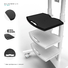 Стойка для телевизора с кронштейном ONKRON TS1881 50