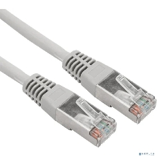 Пaтч-корд Rexant  F/UTP, cat. 5e, RJ45-RJ45, экранированный, 24AWG, LSZH, серый, 1м