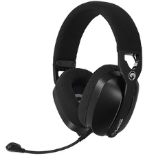 Гарнитура MARVO HG9086W Pulz 70W чёрный, беспроводная + проводная, радиоканал, до 10 ч, съёмный микрофон, подсветка, совместимость с PS5, Xbox