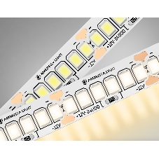 Светодиодная лента Ambrella light GS1401 2835 240Led/ 17W m/ 12V IP20 3000K/ 5000*10*1.2mm (2 конт.)