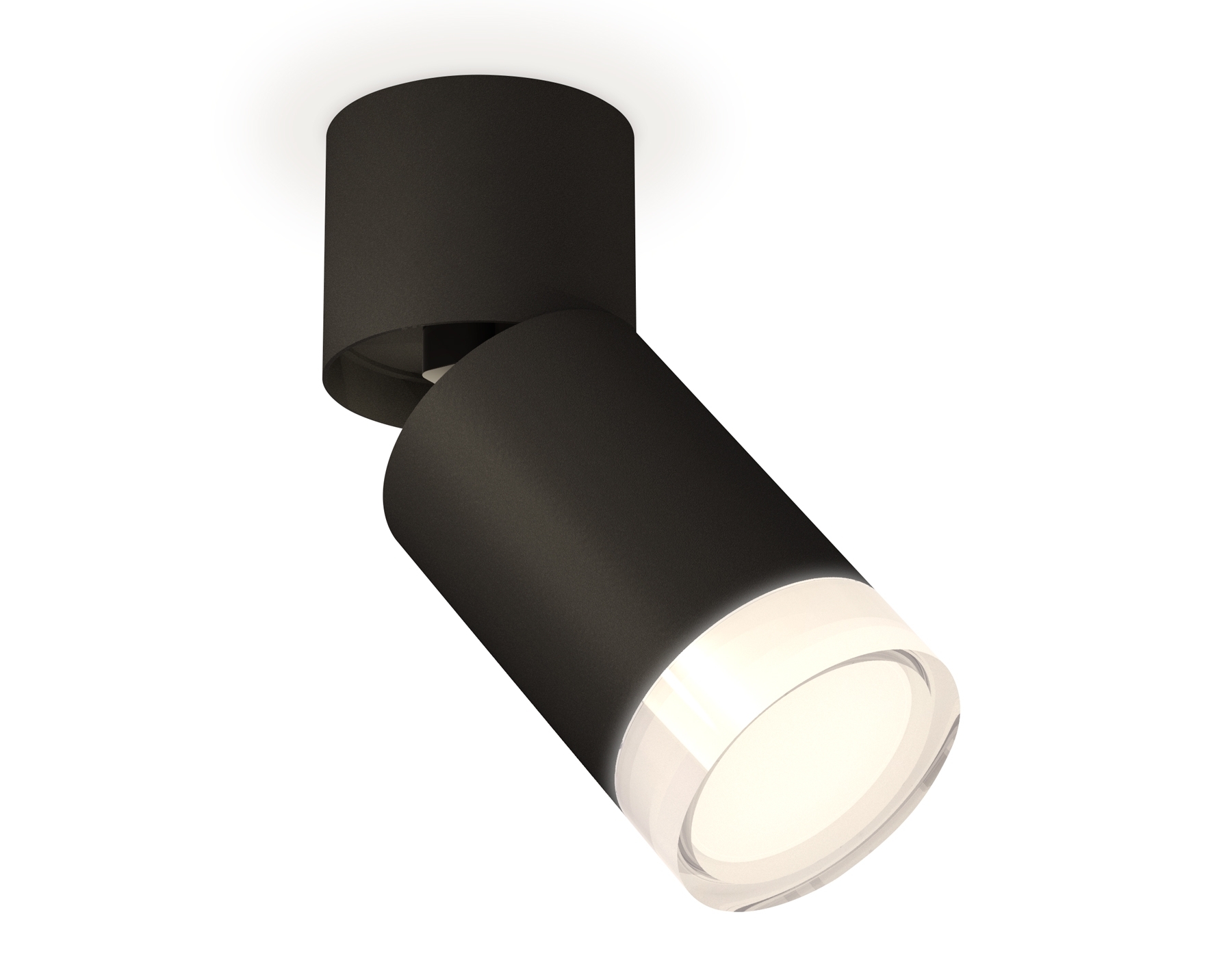 Светильник Ambrella Light XM6313080 SBK/FR/CL черный песок/белый матовый/прозрачный MR16 GU5.3 (A2221, C6313, N6241)