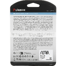 Накопитель SSD Kingston DC2000B, 480Gb, PCIe 4.0 x4, M.2 2280, R/W 7000/800