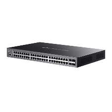 Коммутатор Omada 48-портовый гигабитный управляемый стекируемый PoE++ Lite L3 c 4 слотами 10G SFP+