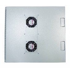 Шкаф настенный ЦМО ШРН-М-12.500 12U 600x520мм пер.дв.стекл съемные бок.пан. 50кг серый