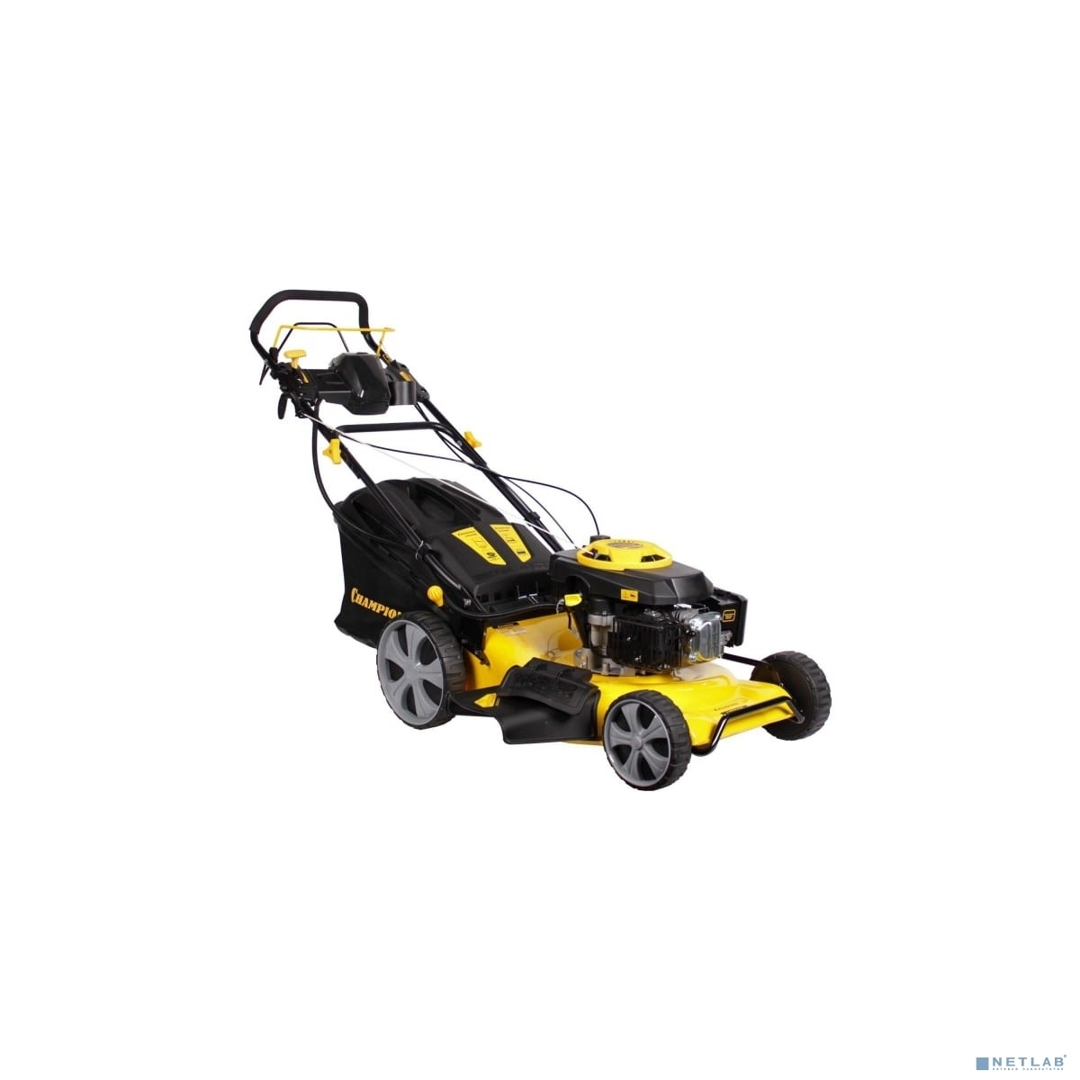 Газонокосилка Champion LM5346E 4.4кВт 53см 70л 25-75мм 41кг 4в1 эл.запуск