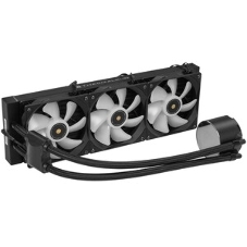 Система жидкостного охлаждения Thermalright Frozen Vision 360 V2 ARGb Soc-AM5/AM4/1200/1700/1851 черный 4-pin 28dB Al LCD Ret (F-VISION-360-BL-ARGb-V2)