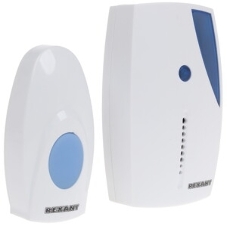 Звонок дверной беспроводной Rexant кнопка IP 44 RX-3