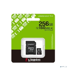 Флеш карта microSDXC 256Gb Kingston SDCS3/256Gb Canvas Select Plus + adapter