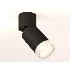Светильник Ambrella Light XM6313080 SBK/FR/CL черный песок/белый матовый/прозрачный MR16 GU5.3 (A2221, C6313, N6241)