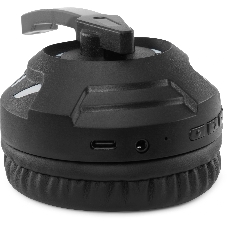 Гарнитура Oklick HS-L420G чёрный, беспроводная + проводная, Bluetooth, до 30 ч, подсветка