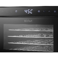 Сушка для фруктов и овощей Kitfort КТ-4943 15под. 500Вт нержавеющая сталь