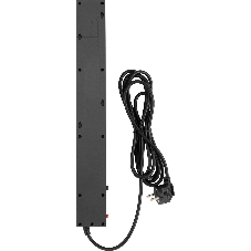 Сетевой фильтр Buro 600SE-1.8-USB-B 1.8м (6 розеток) черный (коробка)