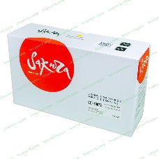 Картридж лазерный Sakura CLTY407S для Samsung CLP-320/325, CLX-3185, желтый, 1000 к.