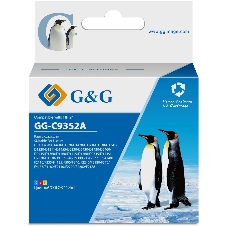 Картридж струйный G&G GG-C9352A многоцветный (11,4 мл) для HP DJ 3920/3940/D1360/D1460/D1470/D1560/D2330/D2360/D2430/D2460/F370/F375/F380/F2180/F2187/F2224/F2280/F2290/F4140/F4172/F4180/F4190