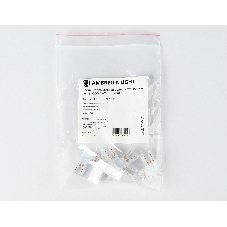 GS6851 Соединитель угловой L COB 12/24V для лент 8mm (2 конт.) (5шт)