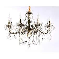 Светильник Ambrella light TR4950/8 SB/CL бронза/прозрачный E14/8 max 40W D620*585