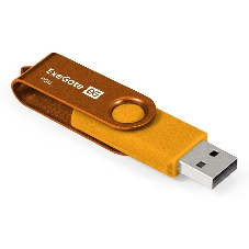 Exegate EX302037RUS USB-флеш накопитель ExeGate Jet 8GB жёлтый (USB2.0, 480Mbps, пластик/металл)